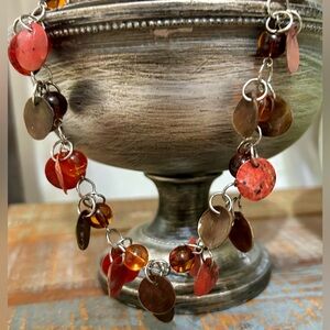 Elegant Multi-Color Shell Necklace